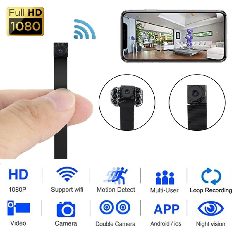 Description Picture 5 of itemHD 1080P Mini Camera Portable DIY Wireless Module Home Security WiFi Camera Video Recorder P2P Camcorder Support Remote View