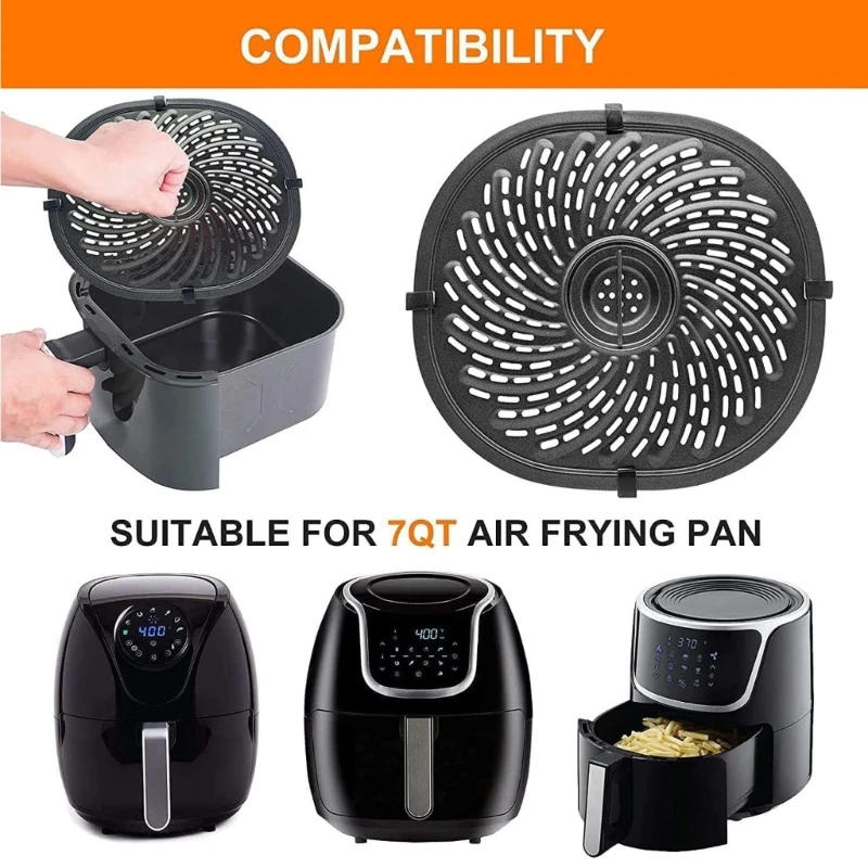 Description Picture 4 of itemDurable Silicone Foot Pads Air Fryer Silicone Bumpers Silicone Anti-scratch Protective Covers Suitable for Air Fryer N0PF
