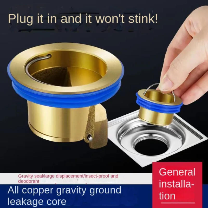 Description Picture 2 of itemBathroom Accessories One Way Valve Shower Drainer Insect Prevention Floor Drain Drain Cover Sewer Strainer Plug Anti Odor