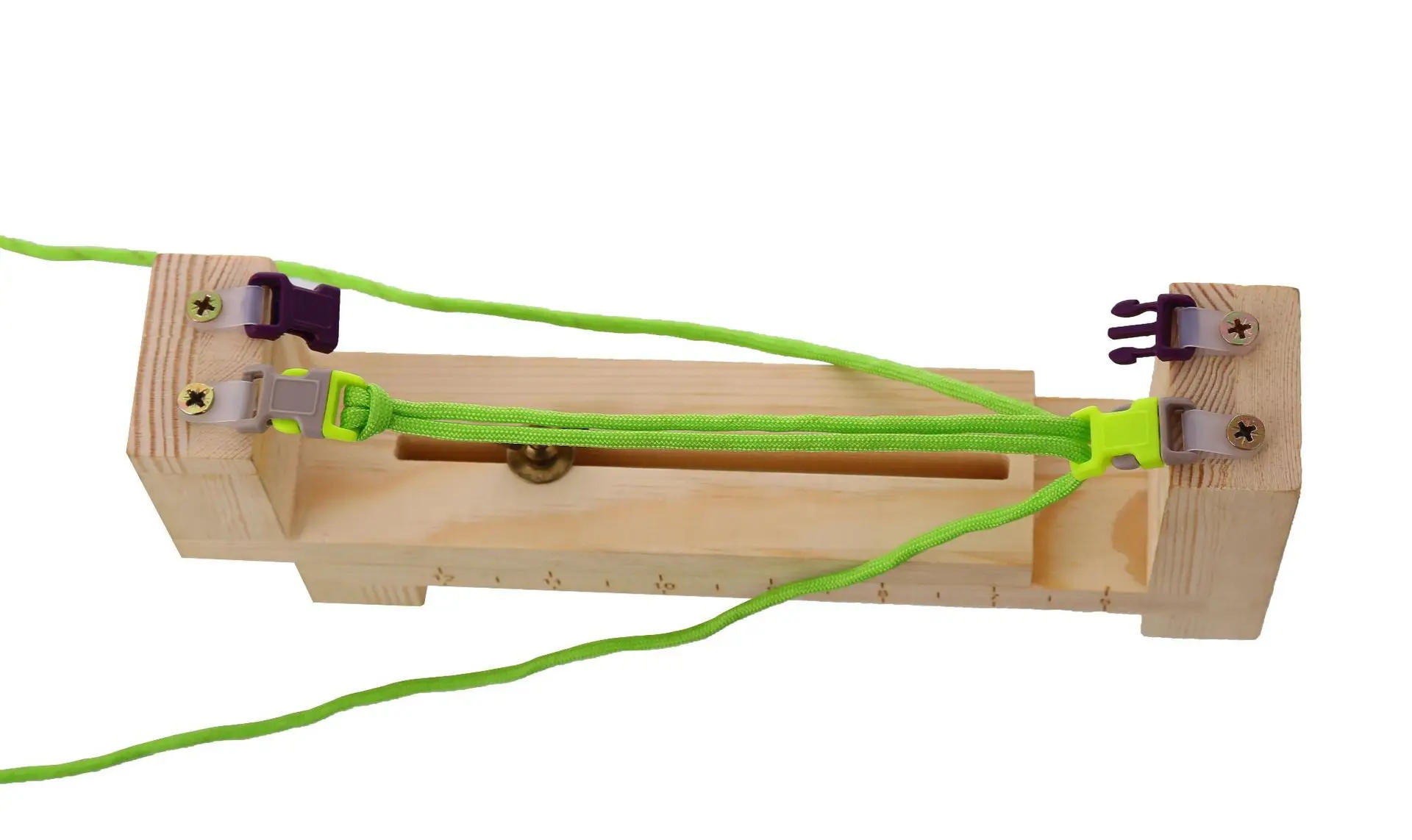 Description Picture 5 of itemWood Paracord Jig Bracelet Maker Making Kit Adjustable DIY Hand Knitting Tools for Bracelets Kids Idea Gift