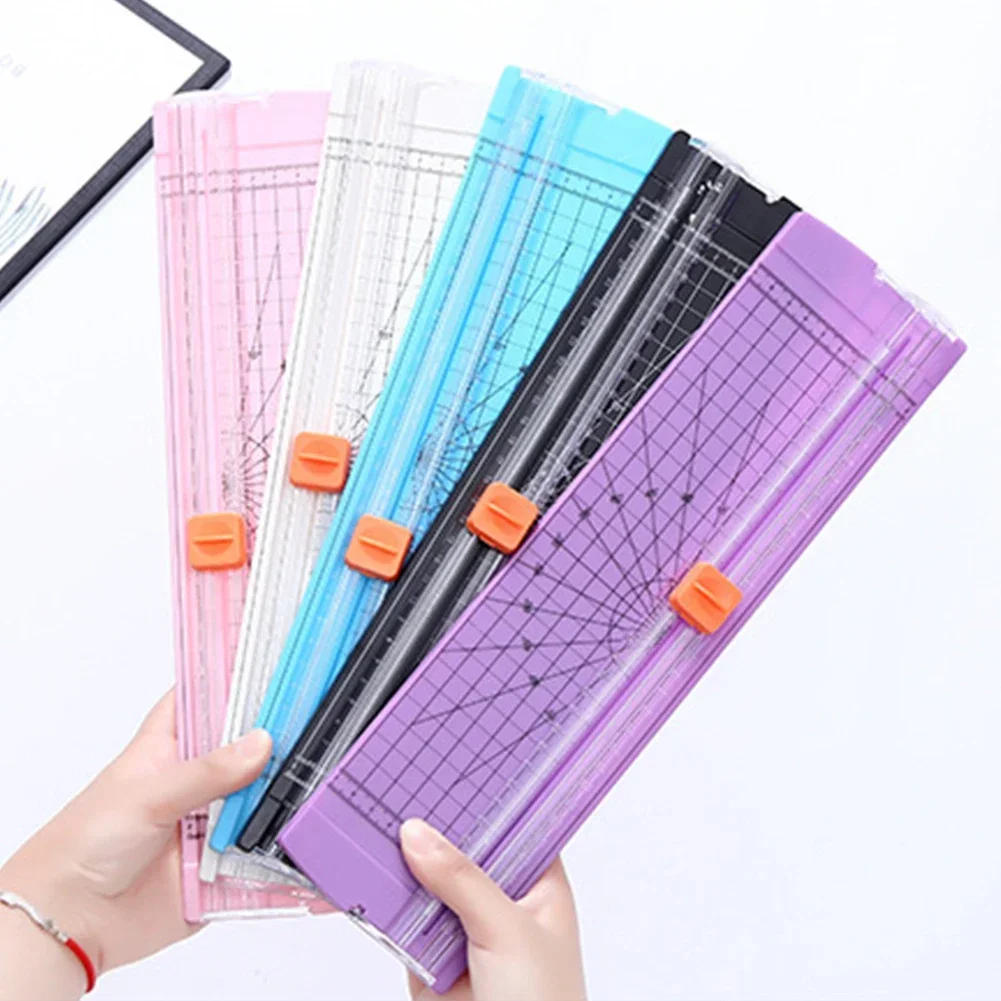 Description Picture 3 of itemA4/A5 Paper Cutting Guillotine Paper Cutter Machine Photo Card Payslip Cutting Mat Tool with Scale Photo Trimmer Scrapbook Blade