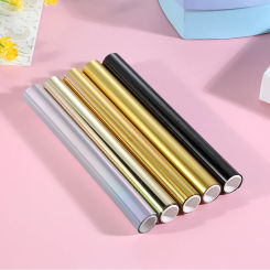 19.3cmx5m Adhesive Craft Vinyl Film Roll Permanent Craft Outdoor Cup/Wall/Glass Decor for Cricut DIY Stamping Foil Paper