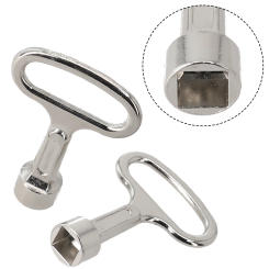 3Pcs Square Wrenches Stainless Steel Cabinet Door Lock Turn Tongue Lock T-shaped Lock Cylinder For Industrial Chassis Cabinets