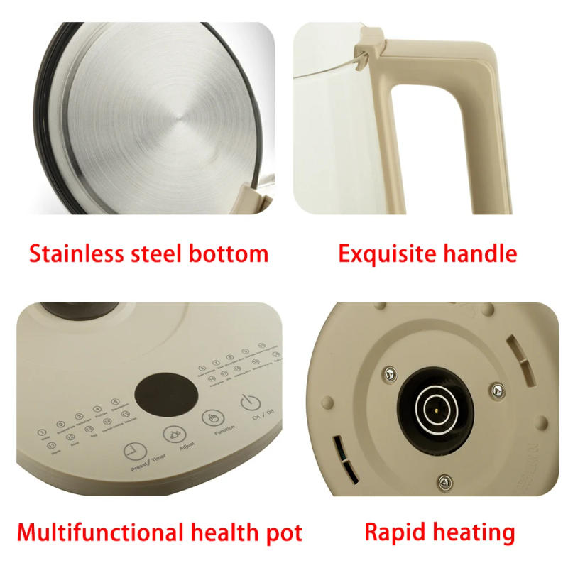 Description Picture 5 of itemHealth Preserving Pot 1.5L Electric Glass Kettle Kitchen Appliances Smart Kettle Automatic Multifunctional Tea Coffee