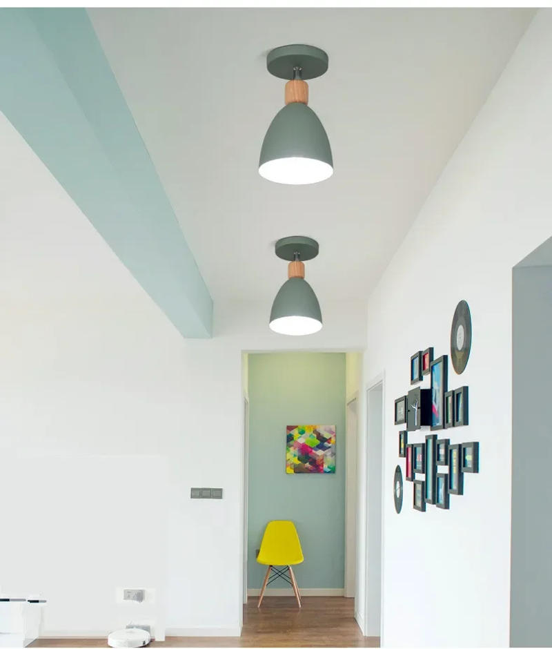 Description Picture 2 of itemLED Ceiling Lamp Modern Simple Iron Art Home Aisle Lighting Illumination 5㎡-10㎡ Lighting for Living Room Modern Ceiling Light