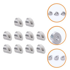 10 Pcs Deck Post Bracket Wire Rope Inclined Washers Cable Railing Angle 316 Stainless Steel Spacers