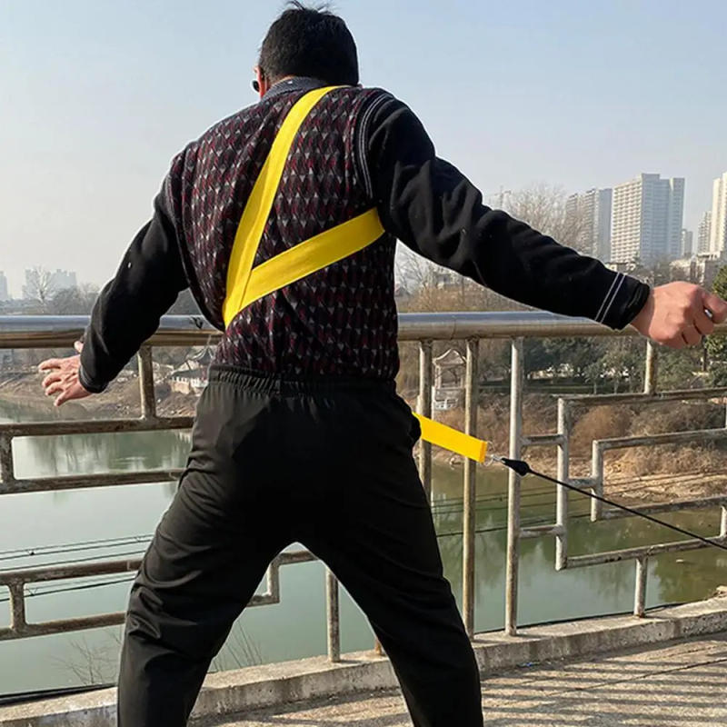 Description Picture 4 of itemGolf Swing Training Rope Elastic Nylon Belt Tennis Baseball Golf Swing Body Turning Training Aids Golf Accessories Supplies