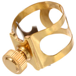 Metal Sax Clip Clarinet Ligature Reed Clips Saxophone Fastener Parts Adjustable for Alto Wind Instrument Accessory