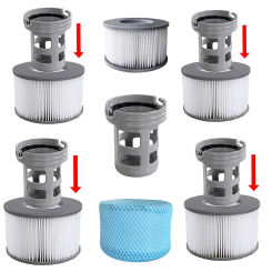 High-Quality Replacement Filter for Miweba MSpa Whirlpool - For Crystal Clean Water in Inflatable Pools
