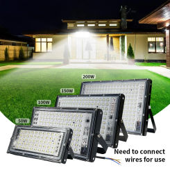 LED FloodLight AC175-265V 50W 100W 150W 200W LED Street Lamps Waterproof IP66 Landscape Lighting Led Spotlight Outdoor LED Focus