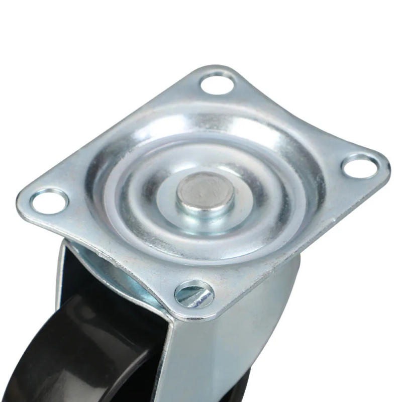 Description Picture 4 of itemFurniture Casters Wheel Soft Rubber Swivel Caster 360° Rotation Quiet Roller Wheel Strong Load-bearing For Trolley Baby Crib Bed