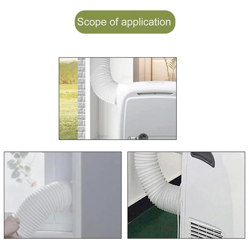 Description Picture 6 of itemFor Midea Mobile Portable Air Conditioner Exhaust Pipe Snap Ring 13/15/18CM Accessories Household Electrical Equipment Parts