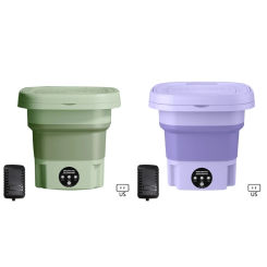 Portable Washing Machine with Effective Steri-lizing Function Foldable Mini Small Washer for Baby Clothes Underwear 918D