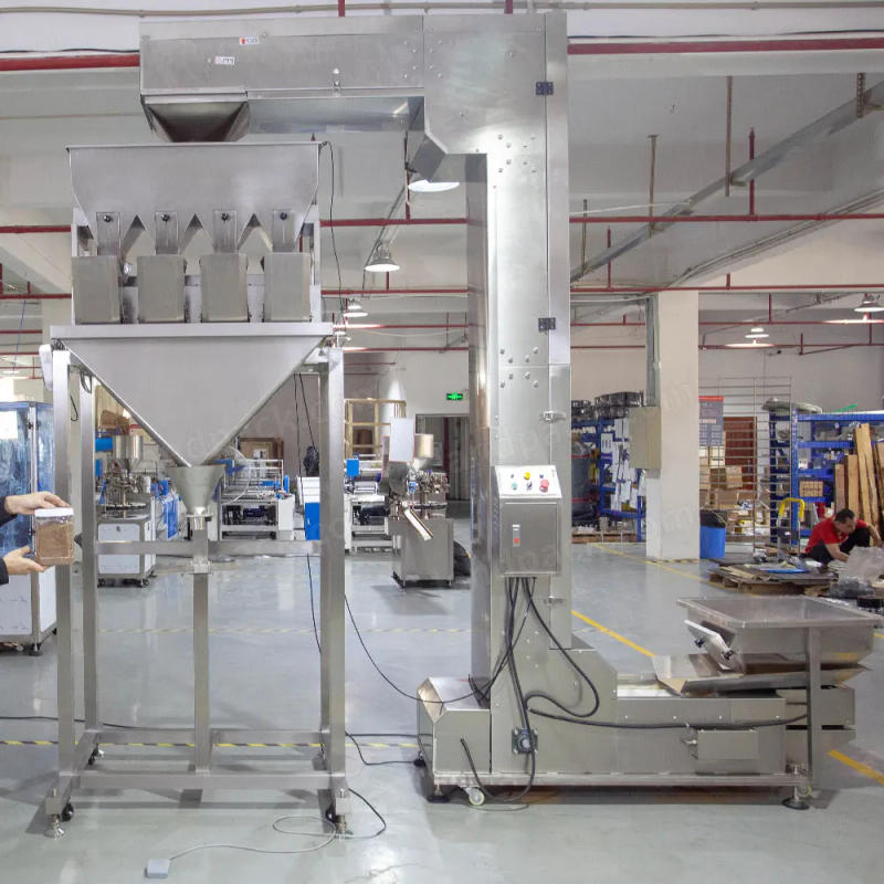 Description Picture 6 of itemSemi Automatic Salt Cornmeal Oatmeal Dog Food Fish Feed Granule Bottle Filling Machine