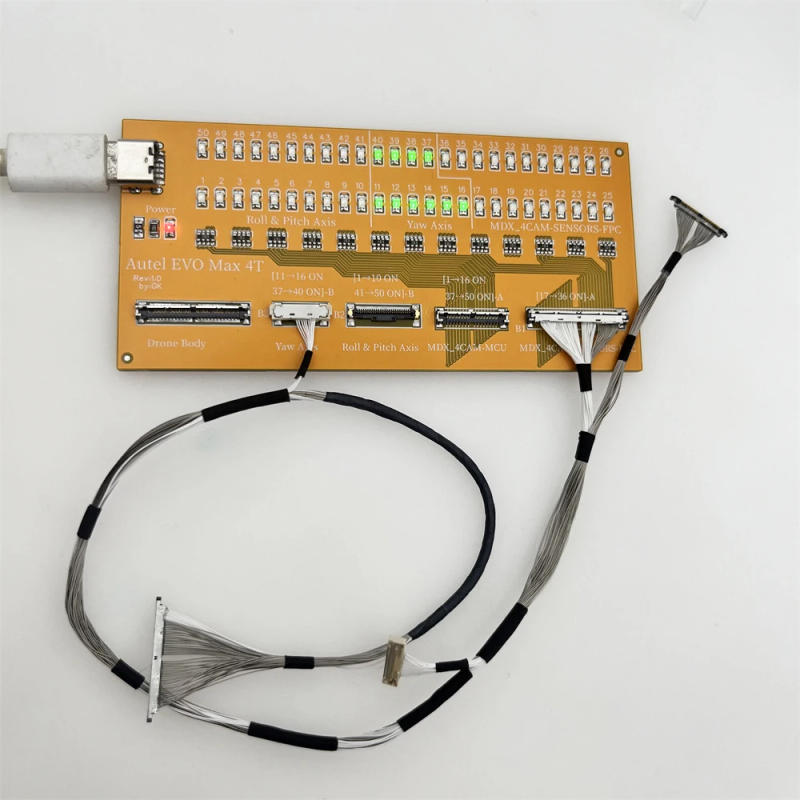 Description Picture 4 of itemOriginal New Gimbal Signal Cable for Autel EVO Max 4T Drone Camera Coaxial Line Video Signal Transmission Wire Tester In Stock