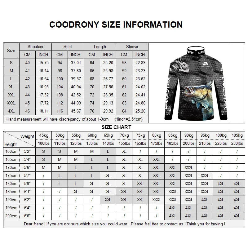 Description Picture 4 of itemProfessional Fishing Clothes Lightweight Soft Sun Clothing UV Jersey Bass Long Sleeve Black T shirt Pants Outdoor Hunting Waders
