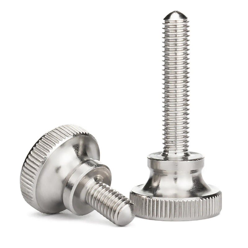 Description Picture 4 of itemKnurled Thumb Screws M2 M2.5 M3 M4 M5 M6 303 Stainless Steel Hand Grip Knob Bolts Length 3 - 35mm For DIY Car Computer