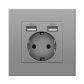 USB grey