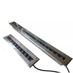 Recessed LED Stainless Steel Underwater Buried light Pool Pool Wall Wash Light Water Feature Light 12V 24V 12w18w 24w 36w 1meter