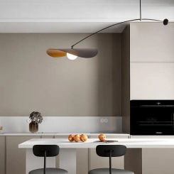 Nordic Pendant Lamp LED Long Arm Ceiling Chandelier Suspension Hanging Light for Dining Living Room