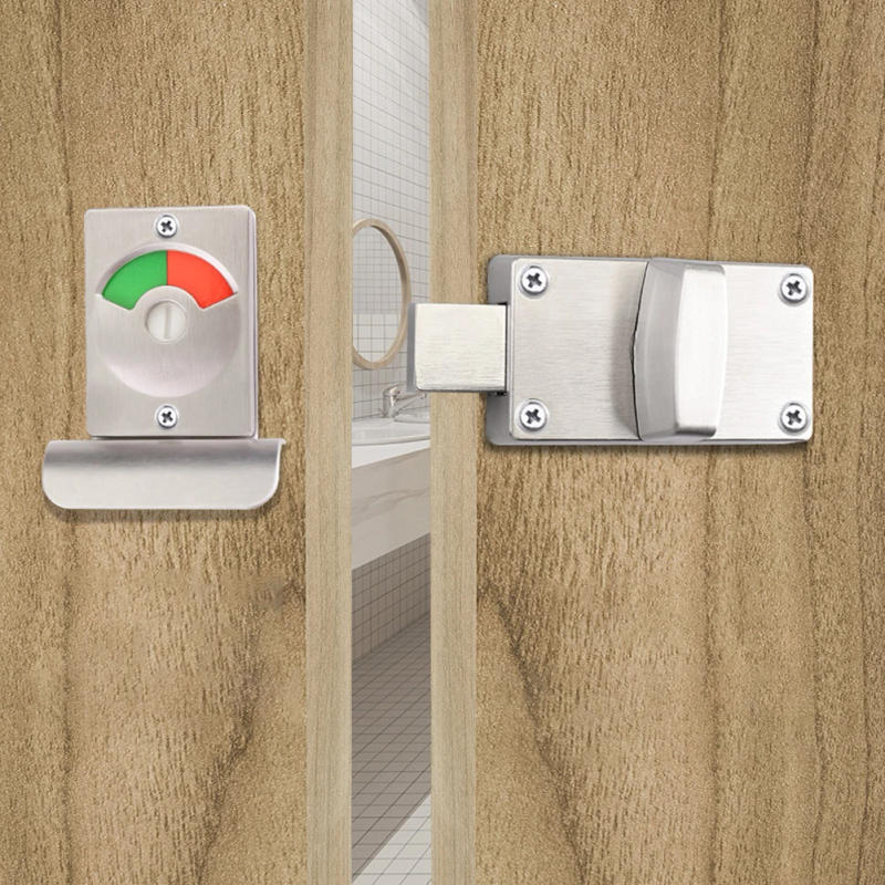 Description Picture 3 of itemIndicator Bolt Indicator Door Lock Wide Application 1 Set Aluminum Alloy Comfortable Handle Convenient To Open The Door