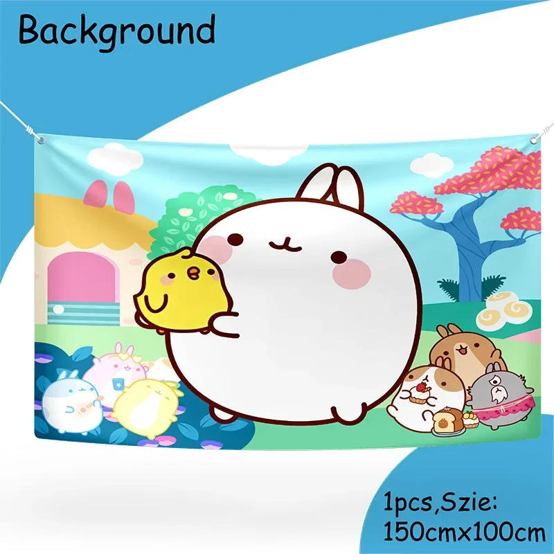 Description Picture 6 of itempotato rabbit theme cute party supplies decorations kids birthday disposable tableware tablecloth cups plate party theme favors