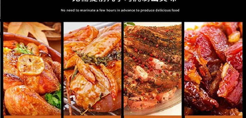 Description Picture 3 of itemCommercial Vacuum Tumbler Meat Food Chicken Grill Marinating Machine Marinated