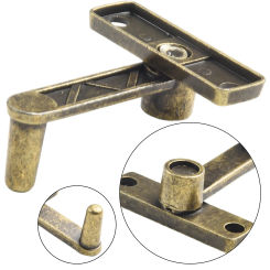 Door Lock Guard Latch Bolt Bronze Toggle With Screws Sliding Door Lock Handle Metal Door Latch Home Safety Chain Screws Door