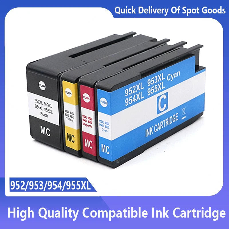 Description Picture 2 of item952XL 953XL 954XL 955XL Ink Cartridge Compatible For HP Officejet Pro 7720 7730 7740 8210 8218 8710 8715 8718 8720 8730 8740