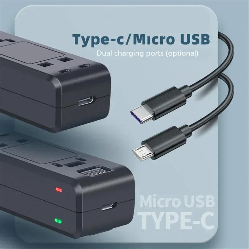 Description Picture 6 of itemPortable Fast Dual Charging Battery Base Charger Hub Neutral for 360 ONE RS R Edition Panorama Action Camera