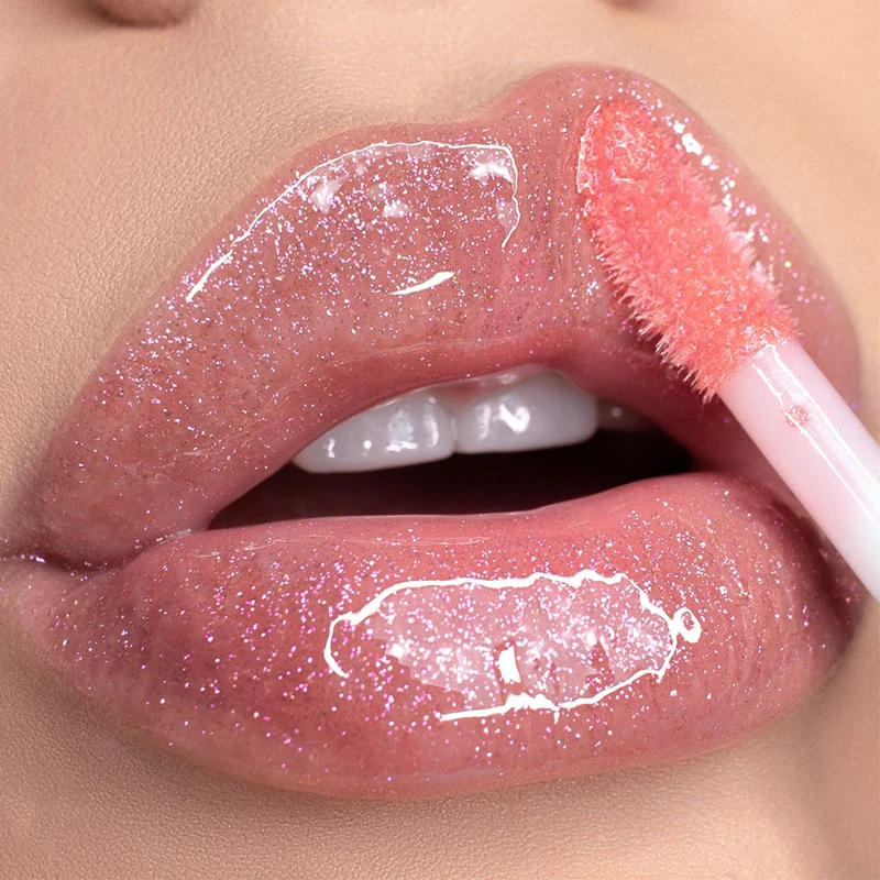 Description Picture 3 of itemMirror Pearl Lip Gloss Waterproof Lasting Moisturizing Glitter Lip Glaze Women Shimmer Plumping Lip Makeup Cosmetics 12 Colors