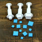 3pcs square