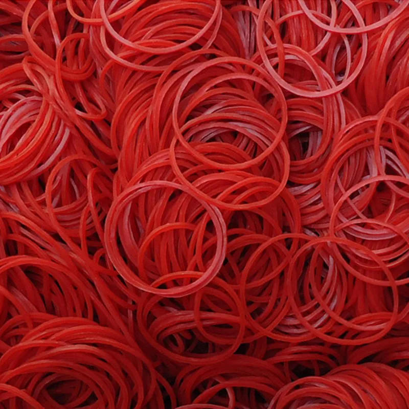Description Picture 5 of itemHigh Quality Red Latex Rings High Elastic Rubber Bands Supplies Stretchable O Rings Diameter 19mm-60mm