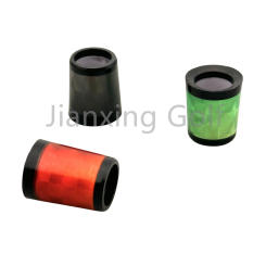10Pcs/Pack Golf Club Shaft Assembling Accessories Colorn Laser pattern Sleeve Plastics Ferrules Fit Carbon Irons Shaft Club Head