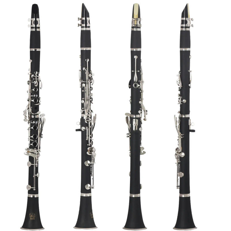 Description Picture 3 of itemM MBAT Clarinet Bb Clarinet 17 Keys 6 Rings Black Blackwinds Professional Woodwind Musical Instruments With Accessories Bag