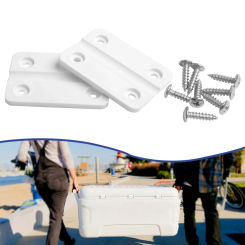 2pcs Replacement Hinges For Igloo Cooler Box White Plastic Hinges With Screws Kit Wooden Box Gifts Box Xxxxxxxxxxxxxxxxxxxxxxxxx