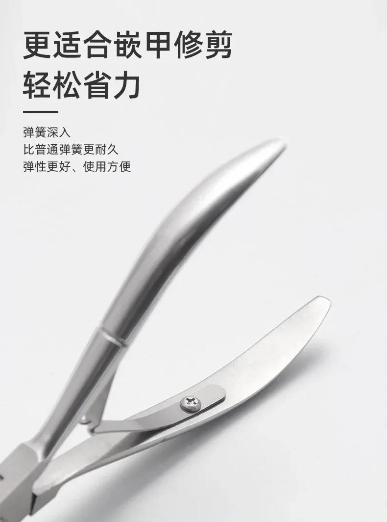 Description Picture 6 of itemToenail Clippers For Thick Ingrown Nails Wide Opening Non-Slip Long Handle Toenail Cutter Trimmers Pedicure Manicure Tools