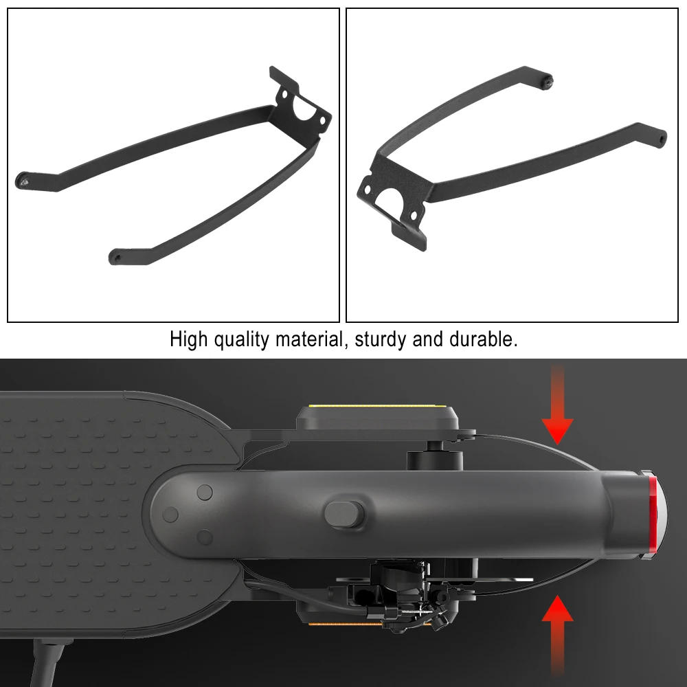 Description Picture 2 of itemAluminium Alloy Rear Wheel Fender Support for Electric Scooter Mudguard Bracket for Xiaomi 1S Pro 2 Mi 3 Fits 8.5/10 Inch Tires