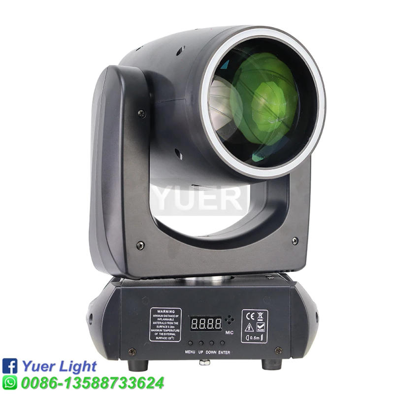 Description Picture 6 of itemMini 200W LED Moving Head Light Beam Spot 18 Rotating Prisms With Ring Dj Dmx Stage Light Effect Light Disco Dj Bar Wedding Club