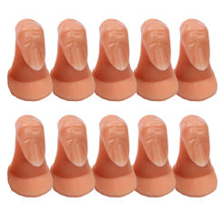 10pcs Practice Fingers for Acrylic Nails,Tiubilly Plastic Practice Fingers for Nail Polish Manicure Finger for Nail Art Display,