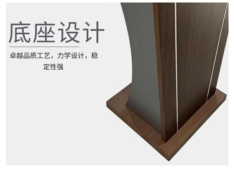 Description Picture 6 of itemModern Podium Reception Desk Beauty Salon Office Standing Simple Reception Desk Mobile Conference Empfangstheke Office Furniture