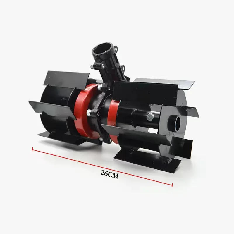 Description Picture 5 of itemGarden Tool Brush Cutter Grass Wheel Head, Soil Loosen Head ,Weeder Head ,Mini Tiller Parts Garden Tiller Head, Cultivator