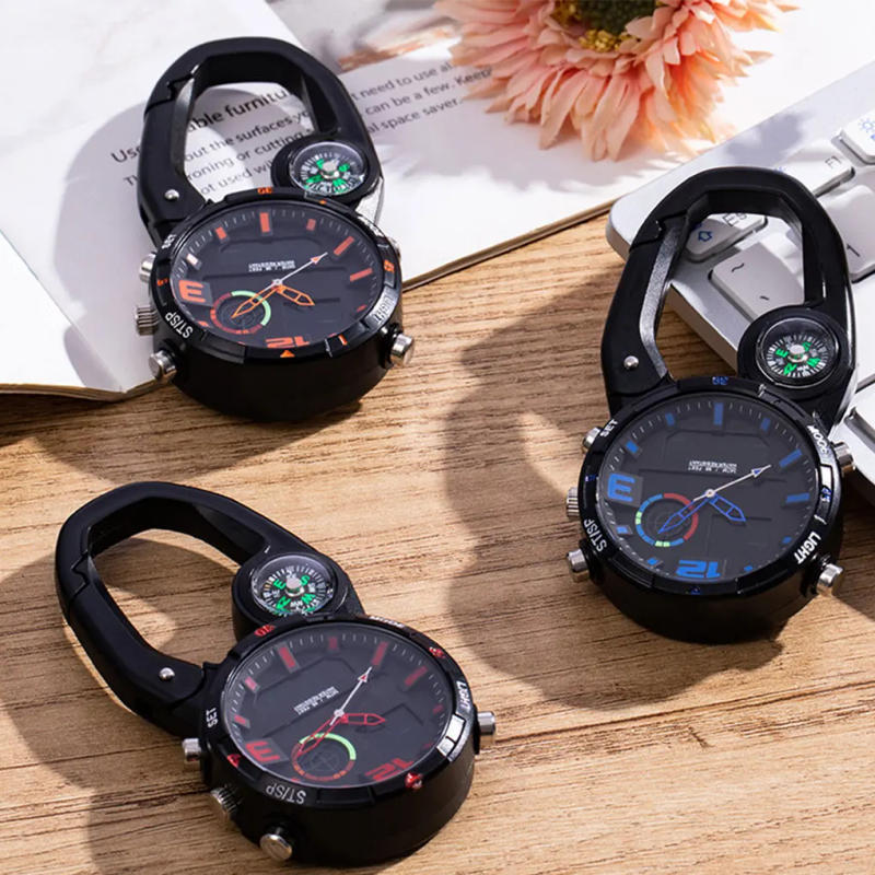 Description Picture 2 of itemPortable Mountaineering Wall Watch Waterproof Outdoor Compass Watch In Various Colors Mountaineering Wall Watch Outdoor Watch