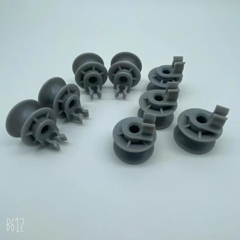 Description Picture 3 of item8 pieces 4581DD3002A Easy to install dishwasher rack wheel, bowl and plate drum and shaft assembly replacement parts