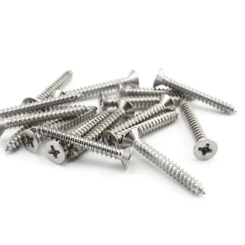 Description Picture 4 of item50pcs Flat Head Wood Screws Phillips Tips Screw Set Cross recessed countersunk Flat head tapping screws Wood Screw