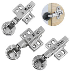 1pcs Opening 26mm Glass Door Hinge For Cabinet Door Display Wine Cabinet Door Damping Hinge Ordinary Hinge Hardware Accessories