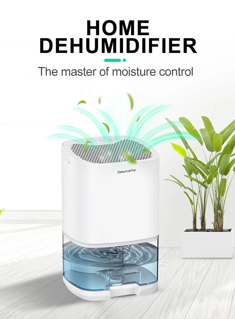 Description Picture 2 of item1000ml Dehumidifier With Basic Air Filter 2 in 1 Quiet Moisture Absorbers Cost-Effective Air Dehumidifier For Home Room Kitchen