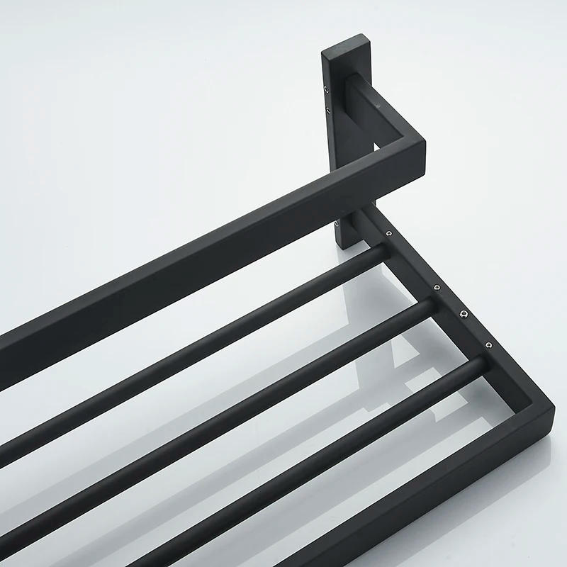 Description Picture 3 of item304SUS Towel rack Wall-Mounted Bathroom Item Shelf Suitable for Shower Rooms Bathroom Accessories