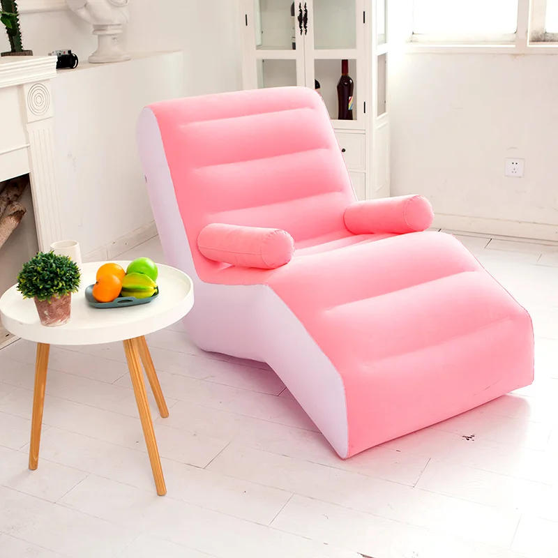 Description Picture 6 of itemLiving Room S Shape Inflatable Sofa Chair Cheap Single Designer Sofa Lazy Divano Home Furniture
