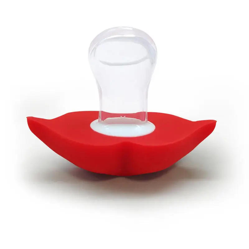 Description Picture 6 of itemLips Kiss Pacifier Sexy Fashion Baby Nipple Dummy Toddler Infant Teething Toys Newborn Food Grade Silicone Soother Chew Teether